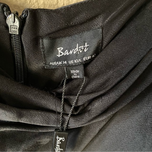 Bardot Silky Strappy Side Slit Jumpsuit - Picture 8 of 11